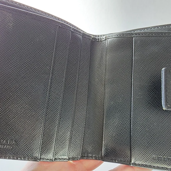 Prada Black Nylon Wallet - Picture 7 of 9